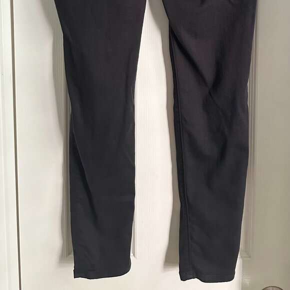 HUDSON Stretch Black Denim Krista Super Skinny Size 28 - Picture 3 of 4